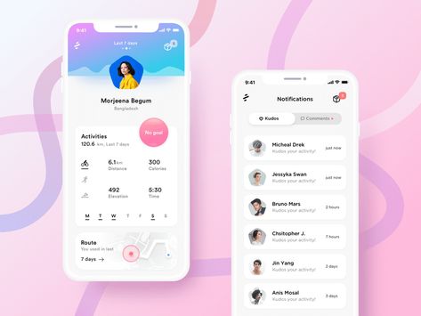 50 Free Profile Page Design Samples＆Templates [PSD+Sketch] for You Profile Page Design, App Design Profile, Application Ui Design, Profile App, Finance Website, Vet Hospital, Ui Design Mobile, Card Ui, Apps Design