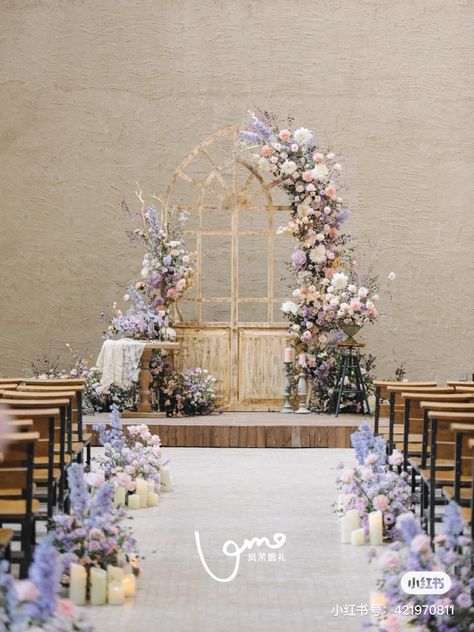 White Lilac Wedding Decoration, Lilac Theme Wedding Decor, Lilac And Ivory Wedding Decor, Purple Wedding Theme Ceremony Decor, Bridgerton Pastel Wedding Theme, Wedding Venues Purple And White, Lavender And Light Blue Wedding Decor, Cheap Florals For Wedding, Lavender Whimsical Wedding