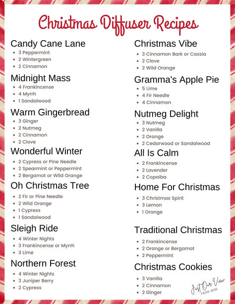Our all-time favourite Essential oils diffuser blends for the holidays! Make your home smell like Christmas anytime with these yummy, warm, comforting scents of the magical season. Grab your free printable PDF now! Diffuser Blends With Christmas Spirit, Essential Oils Mixing Chart, Calming Doterra Diffuser Blends, Yl Christmas Spirit Diffuser Blends, Christmas Tree Diffuser Blend Doterra, Christmas Doterra Diffuser Blends, Eucalyptus Essential Oil Diffuser Blends, New Years Essential Oil Diffuser Blends, Winter Aromatherapy Blends