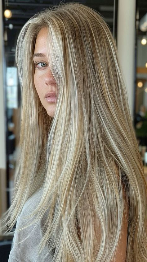 Dimension Blonde Hair, Highlights Blonde Hair Balayage, Dark Toned Blonde Hair, Cool Blonde With Dimension, Hair Colors For 2024, Cool Tone Dark Blonde, Cool Toned Dirty Blonde Hair, Cool Toned Dark Blonde Hair, Blonde With Depth