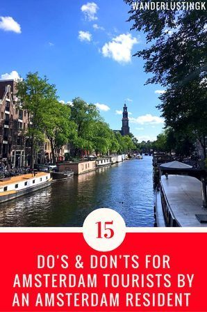 15 Do's and Don'ts from an Amsterdammer to make your trip to Amsterdam go perfectly. Find out what the locals love/hate and read 31 tips to see the best of Amsterdam! Netherlands Vacation, Amsterdam Tourist, Amsterdam With Kids, Visit Amsterdam, Netherlands Travel, Backpacking Europe, Amsterdam Travel, Have Inspiration, Voyage Europe