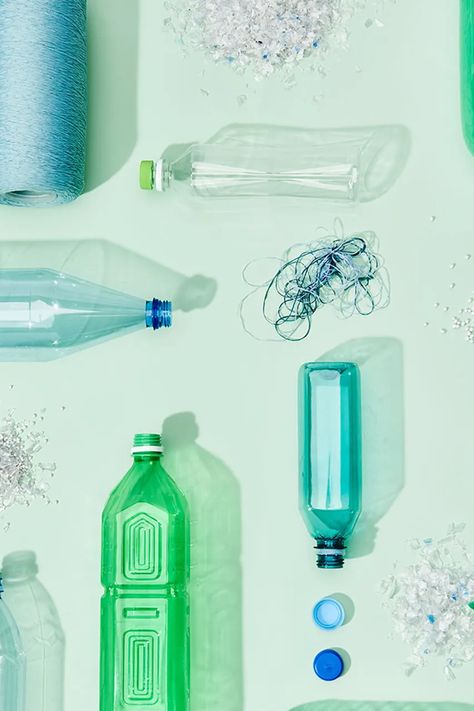 How sustainable are clothes and accessories made from recycled plastic, really? | Vogue India Plastic Problems, Recycle Design, Marriage Story, Empty Plastic Bottles, Recycling Process, Bottle Service, Recycled Bottles, Plastic Containers, Plastic Waste