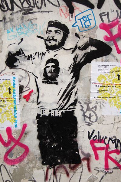 Che Guevara Art, Stencil Graffiti, Ernesto Che Guevara, Ernesto Che, Arte Punk, Urban Street Art, T Art, Graffiti Street Art, Stencil Art