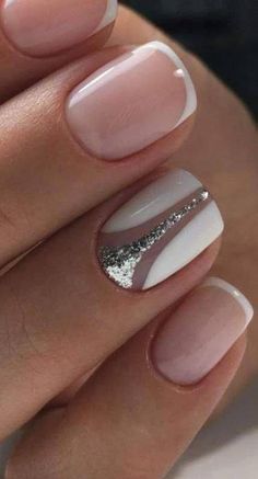 Nagel Stamping, Gel French Manicure, White Nail Designs, Super Nails, Bride Nails, White Nail, Perfect Nails, French Manicure, Nail Manicure