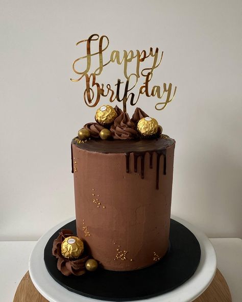 Cake Designs 80th Birthday, 4 Inch Cake Designs Birthday, Chocolate Cake For 50th Birthday, Chocolate Cake Man Birthday, Chocolate Cake 50th Birthday, Birthday Cake For Man And Woman Together, 40th Birthday Cake For Women Chocolate, Chocolate Cake For Men Birthdays, Chocolate 50th Birthday Cake