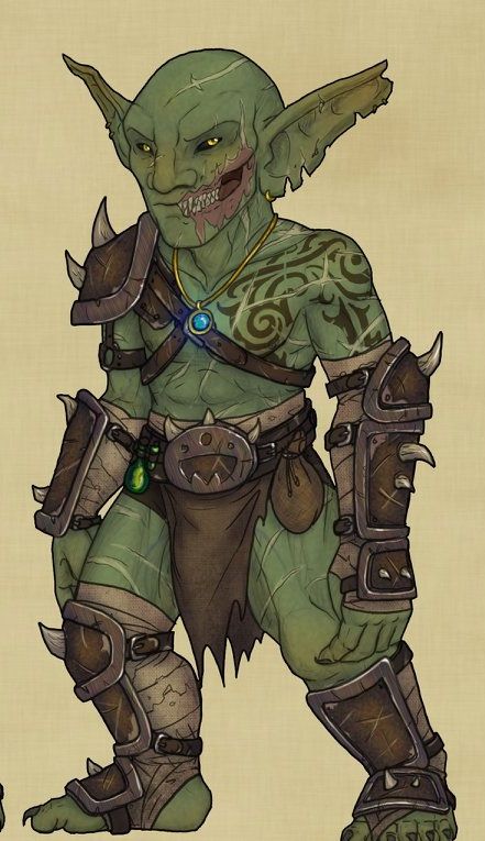 Imp Character Art, Dnd Goblin Male, D&d Goblin, Cute Goblin Art, Dnd Goblin Character Design, Goblin Fantasy Art, Male Goblin Art, Goblin Armor, Hobgoblin Dnd