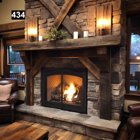 Regal Looking Reclaimed Wood Beam Fireplace Mantel With Legs 434 - Etsy Canada Wood Beam Fireplace, Beam Fireplace, Reclaimed Wood Beams, Wooden Corbels, Wood Beam, Farmhouse Fireplace, Rustic Fireplaces, Home Fireplace, Fireplace Mantel