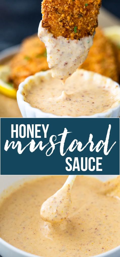 Honey And Mustard Sauce, Best Honey Mustard Sauce, Sweet Honey Mustard Sauce, Sweet Mustard Sauce, Vegan Honey Mustard, Homemade Dipping Sauce, Dijon Mustard Sauce, Honey Mustard Dip, Gimme Delicious