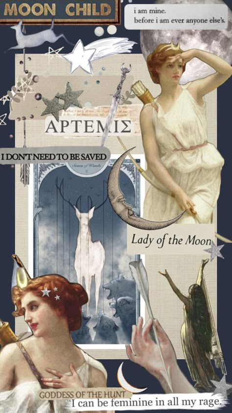 Artemis Painting Art, Artemis Moon Goddess, Artemis Goddess Drawing, Artemis Outfit, Artemis Costume, Lady Artemis, Artemis Wallpaper, Goddess Of The Stars, Artemis Aesthetic