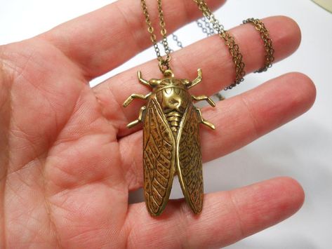 Beetle Wings, Handwritten Gifts, Secret Compartment, Vintage Lockets, Hand Wrap, Brass Chain, Locket Necklace, Unique Necklaces, Organza Bags