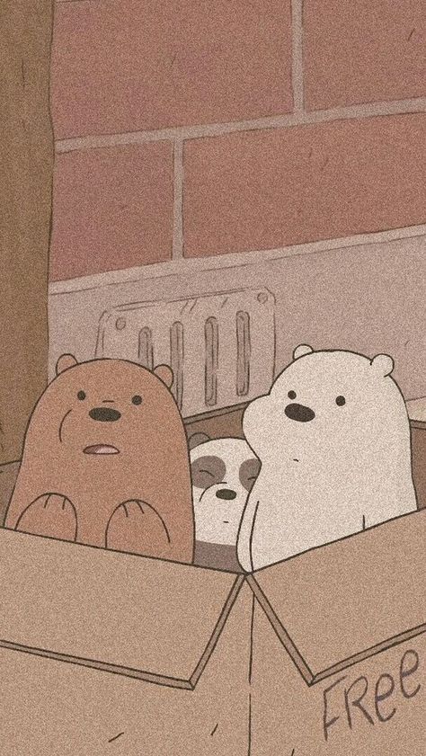 #cartoon #cartoons #aesthetic #webarebears #we #bare # Ice Bear We Bare Bears, Istoria Artei, We Bare Bears Wallpapers, Wallpaper Disney, Cute Panda Wallpaper, Disney Phone Wallpaper, Cartoon Wallpaper Iphone, We Bare Bears, Bare Bears