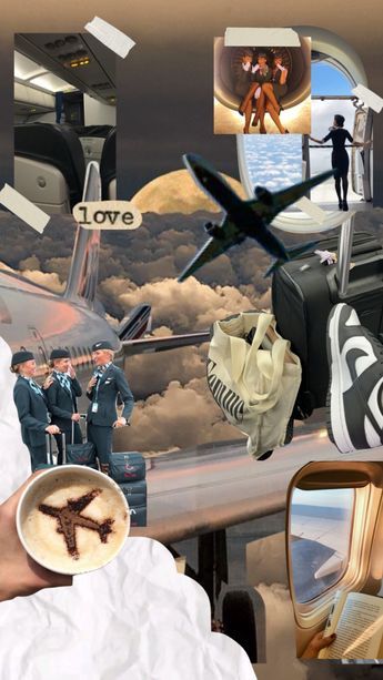 Flight Attendant Collage, Airhostess Wallpaper, Airhostess Aesthetic, Flight Attendant Wallpaper, Airplane Travel Tips, Flight Attendant Quotes, Pilots Quotes Aviation, Plane Hacks, Airport Hacks