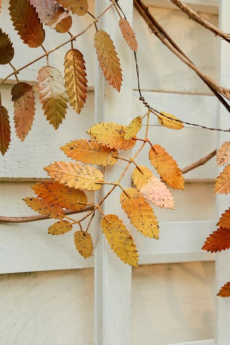 Mountain Ash Iron Garland | Terrain Mountain Ash, Fall Garland, Wreaths & Garlands, Bunting, The Mountain, Autumn Leaves, Fall Decor, Ash, Anthropologie