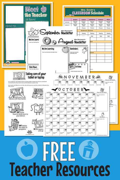 🌟Attention teachers! Don’t miss out on these fantastic FREE resources. From editable calendars to classroom newsletter templates, we’ve got you covered!📅🗂️

Get it here! Free Teacher Resources, Teaching Classroom Management, Classroom Newsletter Template, Classroom Schedule, Editable Calendar, Classroom Newsletter, Calendar Time, Printable Ideas, Free Teacher