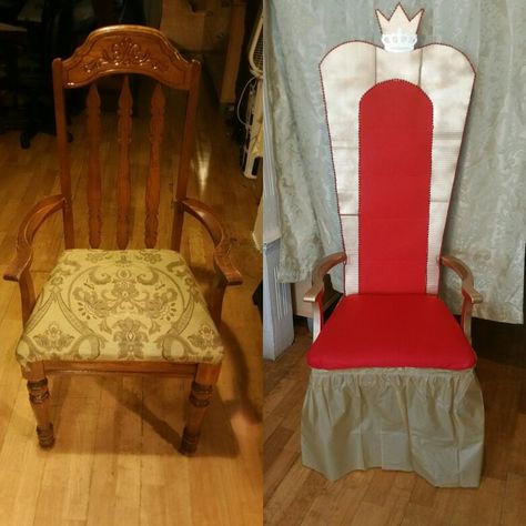 Once Upon A Mattress, King On Throne, Kids Castle, Theatre Props, Medieval Party, Exterior Christmas, Thrown Chair, Disney Enchanted, Vbs Themes