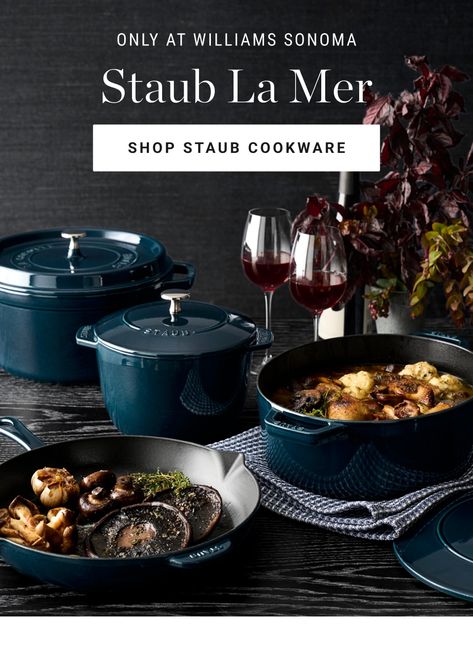 Shop All Staub Cookware > Staub Grenadine, Pesto Pasta Bake, House Entryway, Staub Cookware, Photography Reference, Cast Iron Cookware Set, Kitchen Photography, Crock Pots, Gochujang Sauce