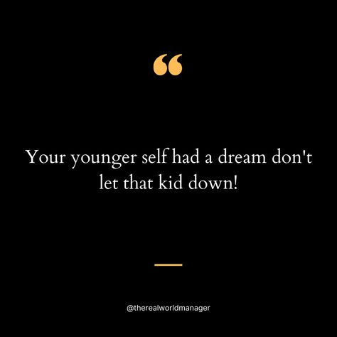 Remember when you were young and had all those big dreams? It's not too late to make them a reality!📈 Its Not Too Late Quotes Motivation, Younger Self Quotes, Exam Motivation Quotes, Age Quotes, Young Quotes, Positive Thoughts Quotes, Aging Quotes, Too Late Quotes, Younger Self