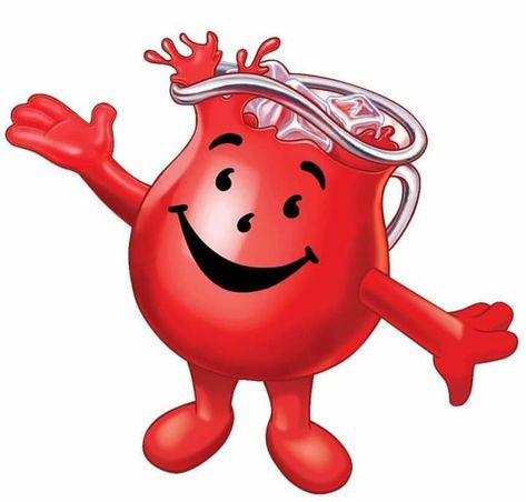 Kool Aid Hair Dye, Kool Aid Hair, Looney Tunes Wallpaper, Kool Aid Man, Face Template, Chuck E Cheese, Man Face, Kool Aid, Ink Ideas