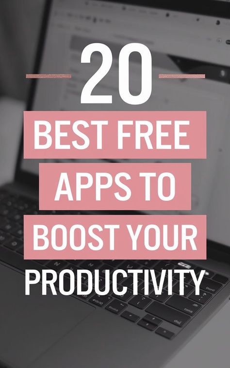 Get organized and achieve more with these 20 free organization apps. These best productivity apps are perfect for small business owners professionals and anyone who wants to boost their productivity. Best Productivity Apps, Best Free Apps, Organization Apps, Time Tracking, Productivity Apps, Task Management, Productivity Tips, Best Apps, Small Business Owners