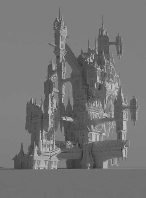 Castle In Minecraft, Minecraft Reference, Castlevania Dracula, Kingdom Come Deliverance, Dracula's Castle, Vampire Castle, Castle Exterior, Castle House Design, Chateaux Interiors