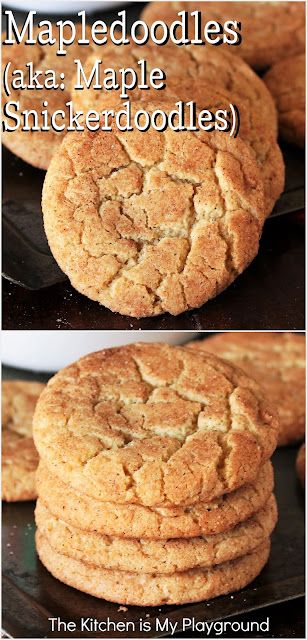 Maple Peanut Butter Cookies, Maple Flavored Desserts, Maple Snickerdoodles, Maple Dessert Recipes, Maple Shortbread Cookies, Maple Cookies Recipe, Maple Desserts, The Kitchen Is My Playground, Keto Flour