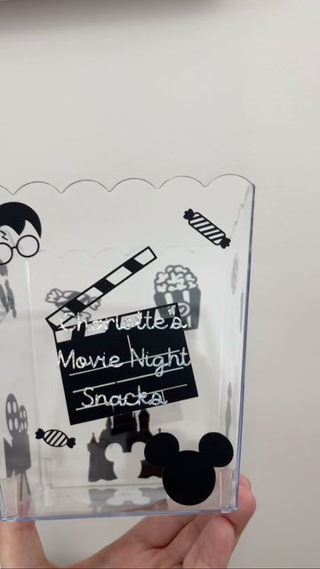 Hundred Acre Crafts on Instagram: "it’s time for movie night! 🍿 had lots of these ordered this week! 🎥 #handmadeuk #cricut #etsyuk #movienight #familymovienight #movies #movielover #madewithlove #cricutmade" Disney Movie Night Cards, Disney Dinner And Movie Night Cards, Movie Night Snacks, Night Snacks, Family Movie Night, Movie Lover, Personalised Gifts, Movie Night, Personalized Gifts