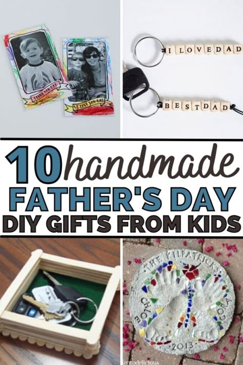 Fathers Day From Kids Crafts, Fathers Day Gift Crafts For Kids, Creative Father's Day Crafts, Fathers Day Gifts Diy Kids, Fathers Day Gifts Crafts Kids, Gifts For Fathers Day From Kids, Gifts For Papa From Grandkids Diy Father's Day, Father’s Day Crafts From Multiple Kids, Arts And Crafts Father’s Day