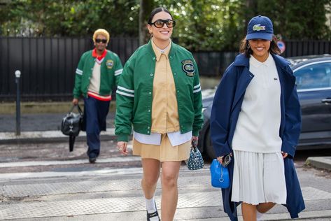 What Does Preppy Style Mean Now? Preppy Tomboy Aesthetic, Collegiate Style Women, Celine Womenswear, Preppy Street Style, Modern Preppy Style, Preppy Trends, American Preppy, 2024 Street Style, Tomboy Aesthetic