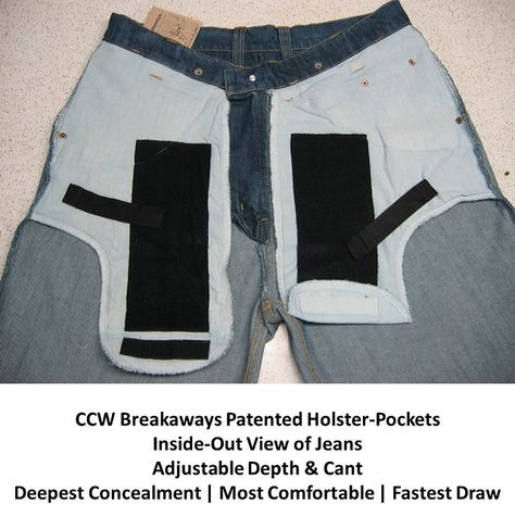 CCW Breakaways Concealed Carry Clothing and Concealed Carry Pants Concealed Carry Jacket, Tactical Operator, Clothing Labels, Everyday Carry, Custom Fit, Festival Fashion, Body Shapes, Carry On, Diy Clothes