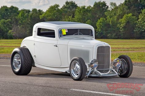 Chevy Hot Rod, 32 Ford Roadster, 1932 Ford Roadster, Replica Cars, Vintage Hot Rod, Ford Roadster, 32 Ford, Classic Hot Rod, 1932 Ford