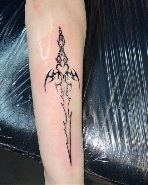 Goth Tattoo Women, Y2k Tattoo Ideas Arm, Skeleton Arm Spine Tattoo, Small Tattoos Forearm, Lady Tattoos For Women, Tattoo Ideas Forearm, Thigh Tat, Tattoos Inspo, Funky Tattoos