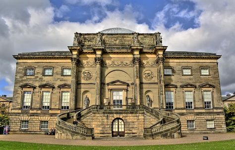 Kedleston Hall, English Houses, English Manor, English House, Classical Architecture, Grand Entrance, England Uk, Architecture Drawing, Palace