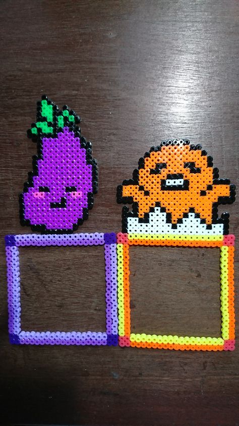 Gudetama Perler Beads, Perler Bead Light Switch Frames, Perler Projects, Kandi Ideas, Perler Art, Beads Design, Hama Beads Design, Beads Designs, Bead Ideas