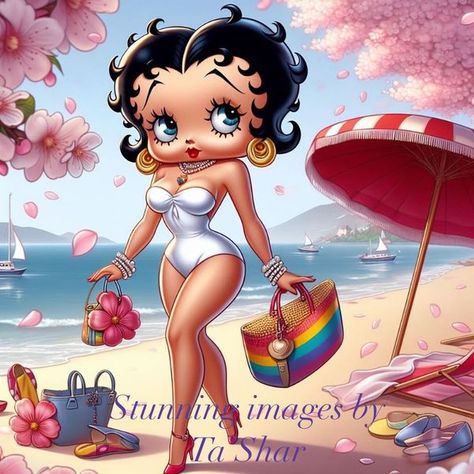 Betty Boop Art, Betty Boop Pictures, Barbie Dress Fashion, Golden Oldies, Beautiful Sunrise, Heart Wallpaper, Barbie Dress, Betty Boop, Boss Lady