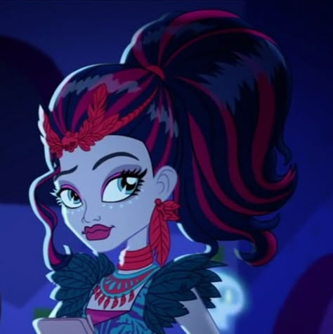 Jane Boolittle Icon, Jane Boolittle Aesthetic, Monster High All Characters, High Profile Pictures, Monster High Profile, Jane Boolittle, Hawaiian Nails, Monster High Girls, Monster High Aesthetic