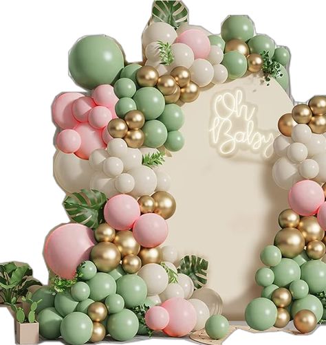 Celebrate the magic of life's precious moments with our enchanting Sage Green, Pink, Gold, and Cream balloons - the ideal choice for gender reveal parties! Joys of the big reveal with these dreamy, delicate hues. 🎈 #affiliatelink Cream Balloons, Big Reveal, Pink Balloons, Gold Balloons, Pink Sand, Pink Baby Shower, Holy Communion, Balloon Arch