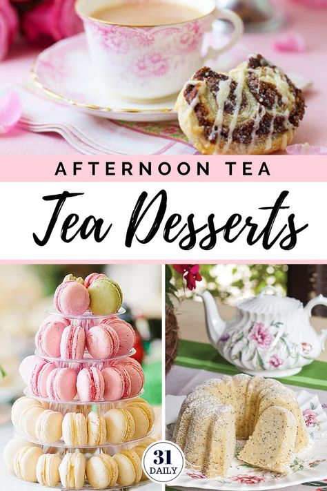 Deserts For Tea Party, Tea Party Sliders, Fairy Tea Party Desserts, Tea Party Sweets Ideas, Desserts For Ladies Luncheon, Afternoon Tea Sweet Ideas, Sweets For Tea Party, Tea Party Food Desserts, Tea Time Sweets