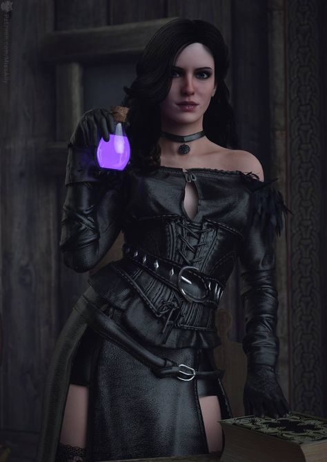 18th Century Aesthetic, Yennefer Witcher, Yennefer Cosplay, The Witcher Wild Hunt, The Witcher Game, Punk Style Outfits, Masc Women, Yennefer Of Vengerberg, Season Of The Witch