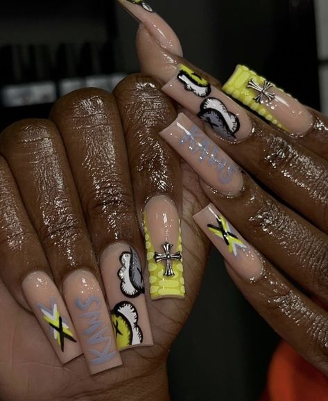 Classy Work Nails, Short Baddie Nails, Nails Ideas For Summer, Fye Nails, Gel Toe Nails, Nails Coffin Short, Long Acrylic Nail Designs, Diy Acrylic Nails, Colored Acrylic Nails