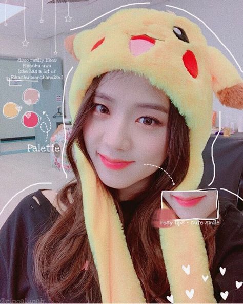 #blackpink #jisoo #edit #pikachu #aesthetic #kimjisoo #anatomyedit Pikachu Aesthetic, Blackpink Collection, Kpop Black Pink, Hoop Earrings Aesthetic, Loona Vivi, Pika Pika, Pikachu Wallpaper, Jisoo Edit, Earrings Aesthetic