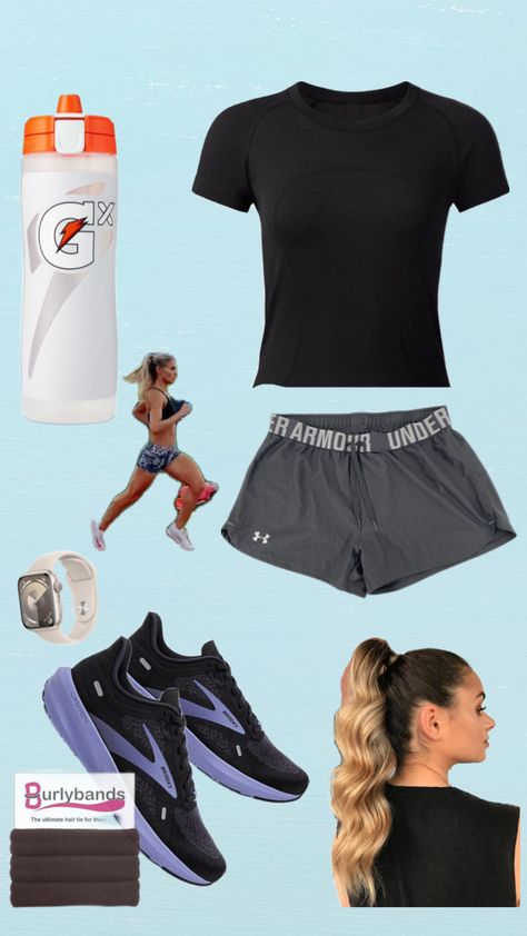 Track fit!🤍 #livinglife #outfit #outfitinspo #trackandfield #runnergirl Sporty Outfits Aesthetic, Track Bag, Cute Running Outfit, Track Outfits, Track And Field Sports, Runners Outfit, Athletics Track, Track Meet, Basketball Clothes