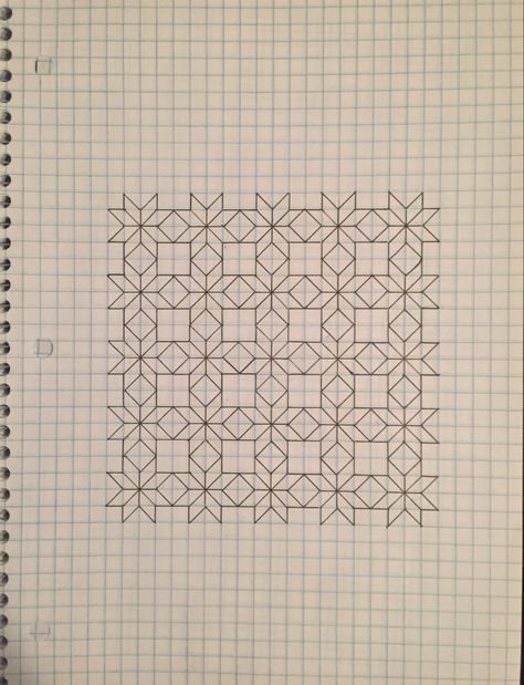 Graph Paper Art Design Pattern Ideas, Graph Paper Designs Drawing, Graph Paper Doodles, Square Paper Drawing, Grid Paper Art, Grid Art, Blackwork Embroidery Patterns, Blackwork Cross Stitch, Graph Paper Designs