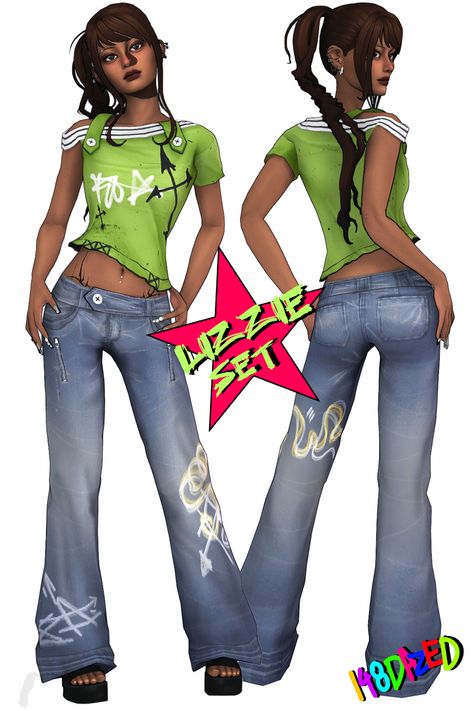 Sims 4 Cas Mods, Sims Packs, Pelo Sims, The Sims 4 Packs, Sims 4 Mm Cc, Sims 4 Expansions, Tumblr Sims 4, Sims 4 Cc Folder, 2000s Clothes