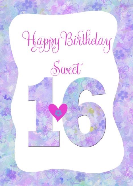 Happy Sweet 16 Birthday Wishes Niece, Happy 16th Birthday Girl, Happy Sweet 16 Birthday Wishes, Sweet 16 Birthday Wishes, Happy Birthday Sweet 16, Big Birthday Cards, 16th Birthday Wishes, Happy Sweet 16, Birthday Msgs