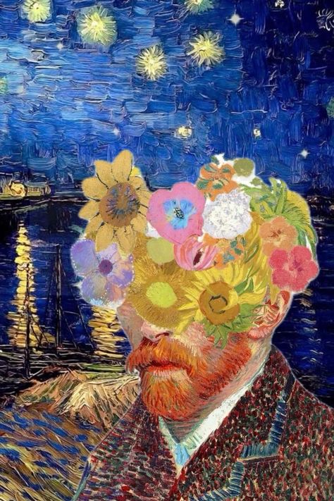 Wallpaper Van Gogh, Van Gogh Wallpaper, Gogh Paintings, Van Gogh Paintings, Bangor, Vintage Wallpaper, Vincent Van Gogh, Van Gogh, Aesthetic Pictures