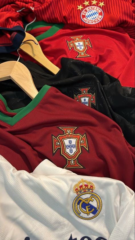 buy them here for 15€ Portugal Jersey Outfit, Portugal Jersey, Football Jersey Outfit, Soccer Boyfriend, Vintage Football Shirts, Retro Football Shirts, Jersey Outfit, Retro Football, Football Outfits