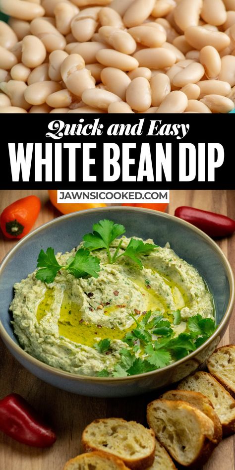 White Bean Basil Dip, Great Northern Bean Dip, Cannelloni Bean Dip, Canneli Bean Dip, Whipped White Beans, White Bean Paste Recipe, Beans Dip Recipes, Whipped Bean Dip, Canelli Bean Dip