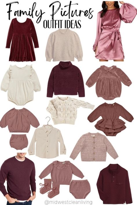 Blush and burgundy 🖤 family photo color scheme, family photos, family outfit ideas, fall photo outfit ideas, fall family photo, fall outfit, blush outfit, burgundy outfit, coordinating outfits, Thanksgiving outfit, family pictures, holiday photos, holiday family pictures, holiday family outfit, Christmas family outfit, Christmas family photo Follow me in the @LTK shopping app to shop this post and get my exclusive app-only-content! #liketkit #LTKHoliday #LTKstyletip #LTKfamily Family Photos Purple Outfit Ideas, What To Wear Christmas Family Pictures, Burgundy Family Photos, Color Scheme Family Photos, Thanksgiving Outfit Family, Holiday Family Pictures, Holiday Family Outfits, Fall Picture Outfits, Family Outfit Ideas