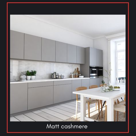 Neutral , beautiful design Modern Grey Kitchen, Two Tone Kitchen Cabinets, Серая Кухня, Scandi Decor, Two Tone Kitchen, Big Kitchen, Grey Cabinets, Grey Kitchen, Bar Pendant