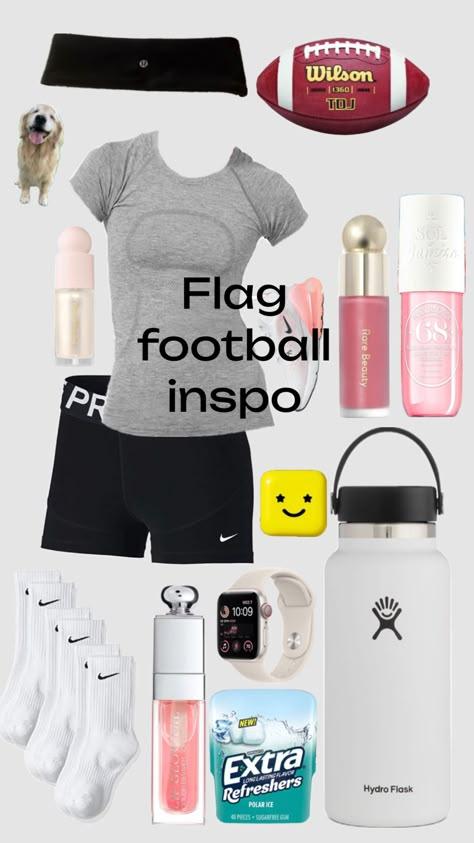 I 💗 flag 🏈 #outfitinspo #preppy #sport #stayhydrated #flagfootball #football #preppysport #fyp #f4f #followme #goviral Uconn Womens Basketball, Softball Outfits, Fat Burning Workout Routine, Soccer Season, Flag Outfit, Sports Aesthetic, Football Is Life, Practice Outfits, Flag Football